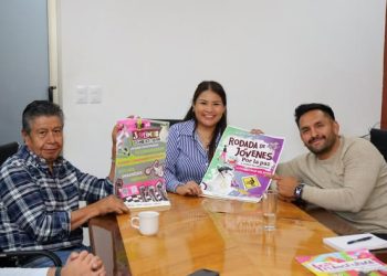 H Congreso del Estado de Colima. Recibieron al director del Instituto Mexicano de la Juventud, Abraham Carro Toledo.