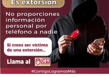 ¡No compartas tu información personal por teléfono! FGE