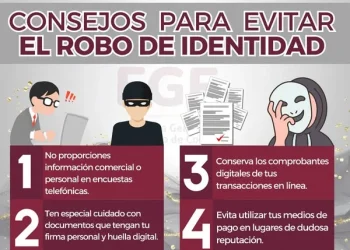 Consejos para evitar el robo de identidad FGE