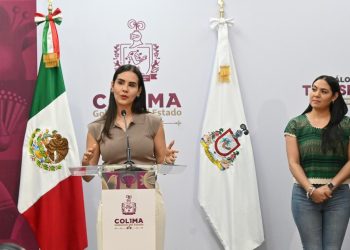 Anuncian Indira Vizcaíno y Rosi Bayardo la llegada del Dr. Vagón a Manzanillo; comunidades tendrán transporte gratuito