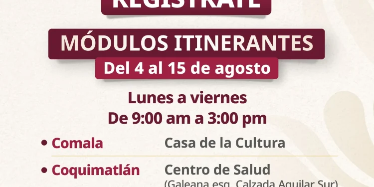 Rosario Silva anuncia Módulos Itinerantes para el registro a la Pensión Mujeres Bienestar