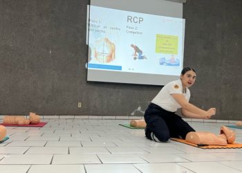 Cupo lleno para curso gratuito de Primeros Auxilios de UEPC Colima; se registran 126 personas