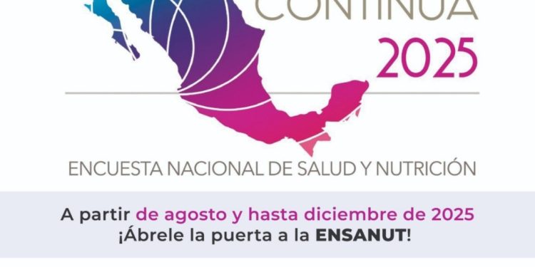 Levantarán la Encuesta sobre Salud y Nutrición 2025 en el estado: Salud Colima