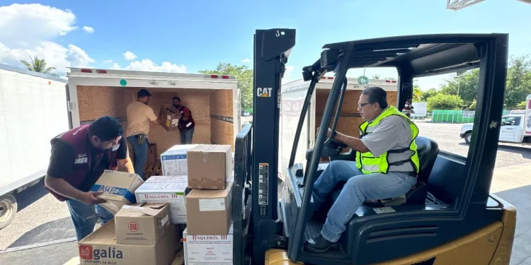 Secretaría de Salud continúa entrega de medicamentos e insumos en hospitales del estado de Colima