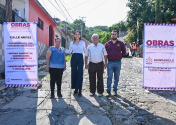 Rosi Bayardo cumple a las familias de Bellavista: inicia rehabilitación de la calle Los Andes