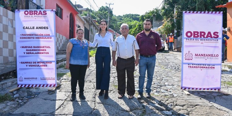Rosi Bayardo cumple a las familias de Bellavista: inicia rehabilitación de la calle Los Andes