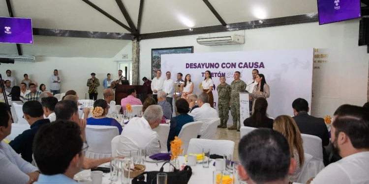 Indira Vizcaíno agradece la suma de IP de Manzanillo para lograr la meta Teletón 2025 y la construcción de un CRIT en Colima