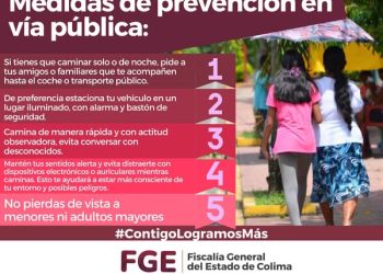 Medidas de prevención en vía pública FGE