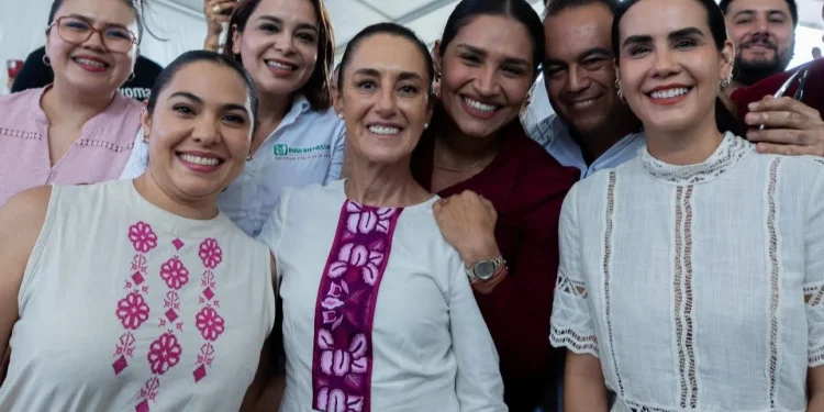 H Congreso del Estado de Colima. Visita de la presidenta Claudia Sheinbaum Pardo al puerto de Manzanillo