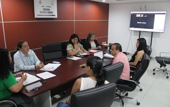 H Congreso del Estado de Colima. Integrantes de la Comisión de Educación, Cultura y Ciencia llevan a cabo reunión para analizar asuntos turnados a esta representación legislativa