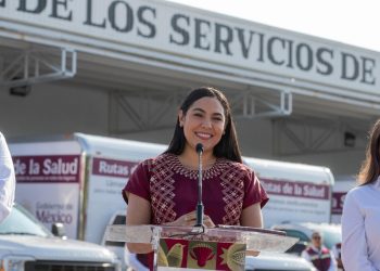 Indira: Colima se suma a la estrategia nacional ‘Rutas de la Salud’ con 12 vehículos; abastecerán medicamento a 141 Centros de Salud