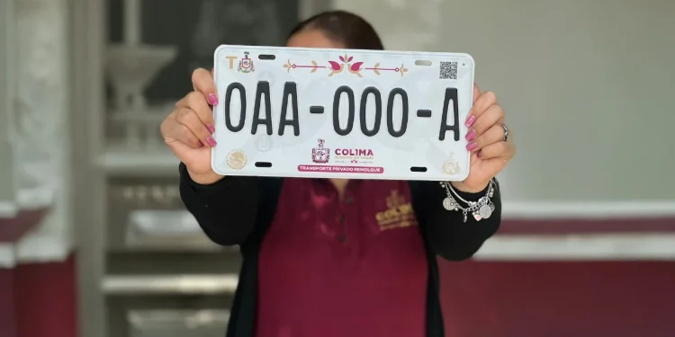 Ya están listas las placas vehiculares pendientes en Colima, informa Subsemov