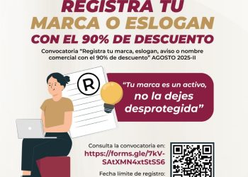 Gobierno del Estado de Colima invita a registrar tu marca o eslogan con 90% de descuento