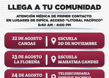 Gobierno de Manzanillo y Marina llevarán jornadas de salud a Canoas, La Floreña y La Central