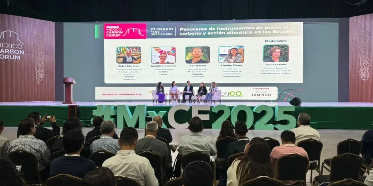 Gobierno del Estado de Colima refrenda liderazgo climático en el México Carbón Fórum 2025