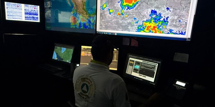 UEPC alerta ante pronóstico de lluvias muy fuertes en Colima, en las próximas horas