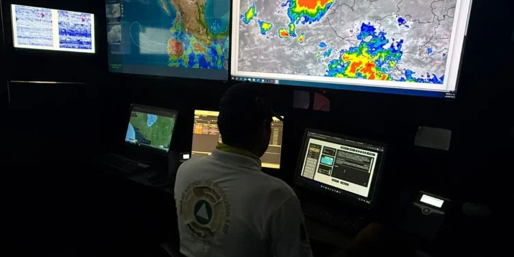 UEPC alerta ante pronóstico de lluvias muy fuertes en Colima, en las próximas horas