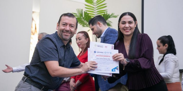 Indira Vizcaíno reconoce aporte del sector empresarial en avances logrados por Colima en bienestar económico