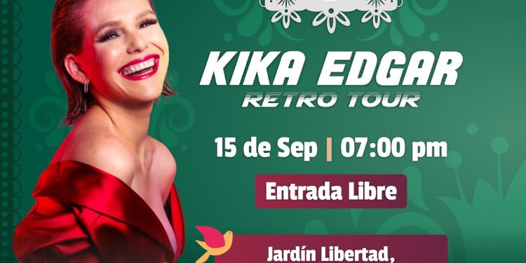 Todo listo para celebrar el Grito de Independencia y el concierto de Kika Edgar esta noche: Gobierno de Colima