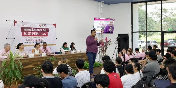 Salud Colima fortalece promoción de la salud comunitaria en el Tec de Colima