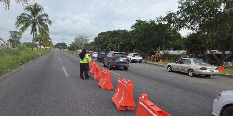 Desde este jueves, la circulación Villa de Álvarez-Colima será por la lateral sur del Tercer Anillo Periférico
