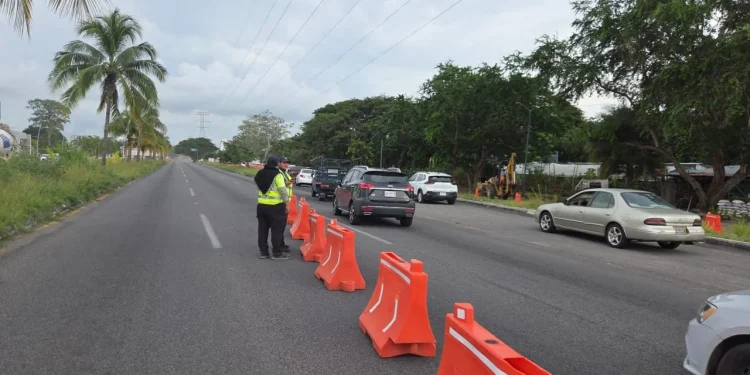 Desde este jueves, la circulación Villa de Álvarez-Colima será por la lateral sur del Tercer Anillo Periférico