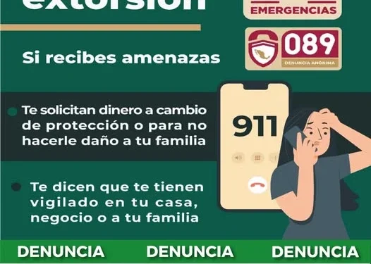 COMBATE A LA EXTORSIÓN! FGE