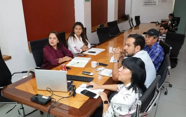 H Congreso del Estado de Colima. Llevan a cabo una sesión de trabajo para analizar y discutir sobre algunas iniciativas