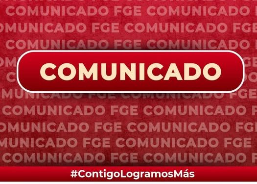 La Fiscalía General del Estado (FGE) inició carpeta de investigación con relación a una agresión con arma de fuego en contra de una mujer perteneciente a esta institución