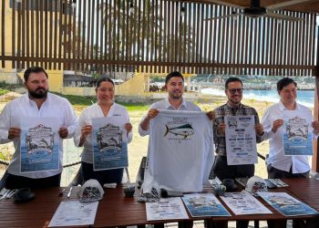 Subsectur y Ayuntamiento de Manzanillo presentan el 72° Torneo Internacional de Pesca Deportiva