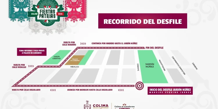 Gobierno de Colima invita a la ceremonia y desfile por Aniversario del Inicio de la lucha por la Independencia
