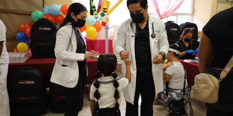 Secretaría de Salud ha tamizado a más de 47 mil estudiantes en el estado de Colima