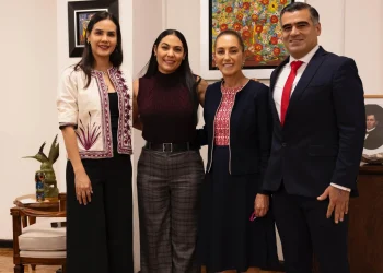 Gobernadora Indira Vizcaíno participa en Reunión del Gabinete de Seguridad con la Presidenta Claudia Sheinbaum