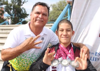 Mateo Gómez cierra con 3 platas en natación de la Paralimpiada Nacional Conade 2025