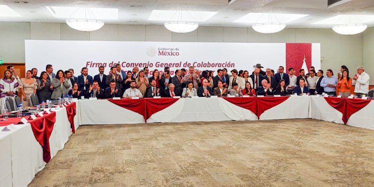 Dependencias e instituciones del Gobierno de México firman el Convenio General de Colaboración de Programas para el Bienestar
