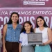 Indira Vizcaíno sigue entregando ColiBecas Computadoras; este lunes la reciben más de 2 mil estudiantes del municipio de Colima