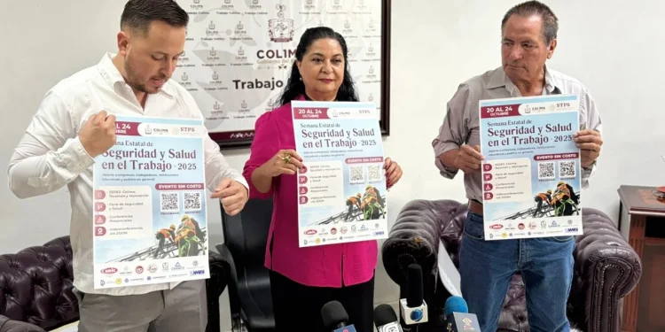 Semana Estatal de Seguridad y Salud en el Trabajo Colima 2025 busca prevenir accidentes