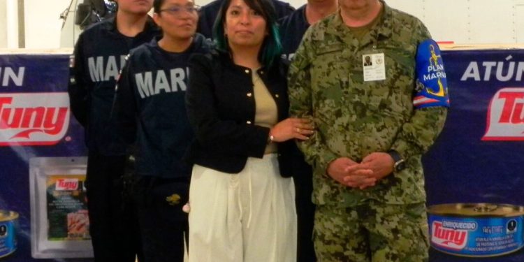 Grupomar, en alianza con la Secretaría de Marina, entrega apoyo alimentario a comunidades afectadas por lluvias