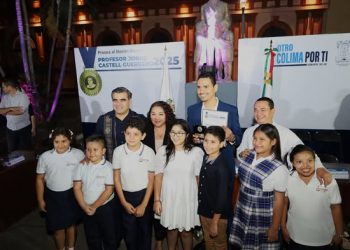 H Congreso del Estado de Colima. Sesión solemne de entrega de la Presea al Mérito Docente “Prof. Jorge Castell Guerrero 2025”.