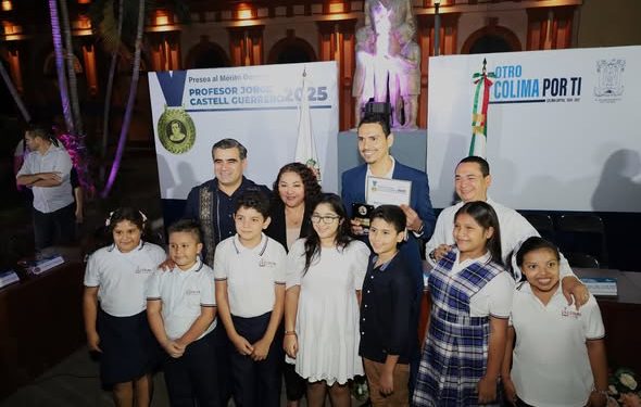 H Congreso del Estado de Colima. Sesión solemne de entrega de la Presea al Mérito Docente “Prof. Jorge Castell Guerrero 2025”.