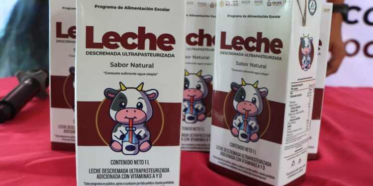 Más de 37 mil menores de edad beneficia DIF Estatal Colima con leche del programa Alimentación Escolar
