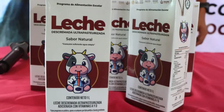 Más de 37 mil menores de edad beneficia DIF Estatal Colima con leche del programa Alimentación Escolar