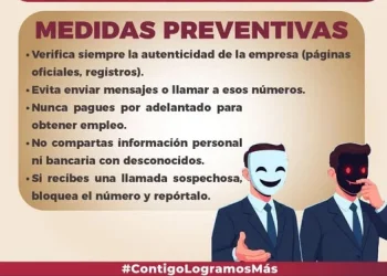 ¡Cuidado con las llamadas falsas de trabajo en el extranjero! FGE