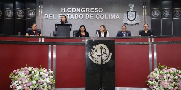 H Congreso del Estado de Colima. Indira Vizcaíno Silva, expresa nos encontramos en el inicio de una judicatura resultante del primer proceso electo por el voto popular