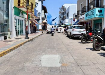 Gobierno de Rosi Bayardo mejora la movilidad en la avenida México del Centro Histórico