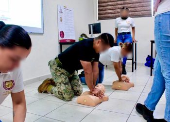 En Colima, Cadetes de la Policía de Proximidad se capacitan en primeros auxilios y atención de emergencias