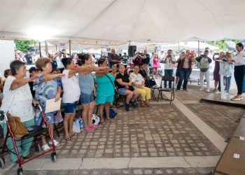 Rosi Bayardo encabeza brigadas casa por casa de las “Jornadas de Paz, Atención a las Causas”