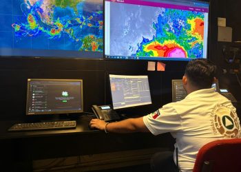 Alerta UEPC por depresión tropical 17-E en el Pacífico; Conagua prevé lluvias intensas en Colima