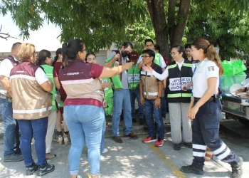 Coespris Colima capacita a brigadistas en gestión de emergencias sanitarias