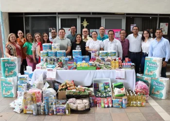 Educación Colima abre Centro de Acopio para apoyar a familias afectadas por las lluvias en varios estados de nuestro país